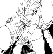 Natsu Thanking Future Lucy