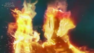 Glenfire's full power to against Zero Darkness!!!