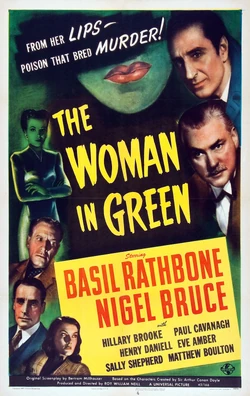 Woman in green