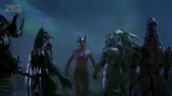 Later,Zero Darkness(Belial) talk to Darkness Four and Tyrant
