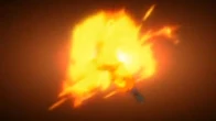 Goku transformandose en un SSG