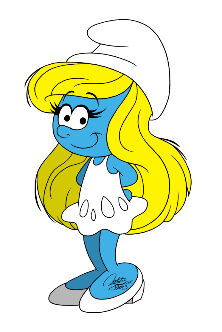 smurfette bobblehead
