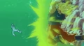 BOGGoku1stSSJFlashbackFriezaHit