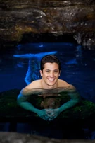Zac In Water