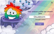 Adopting Cloudstorm