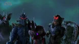 Darkness Four & Tyrant asking Zero Darkness(Belial) what happen to him