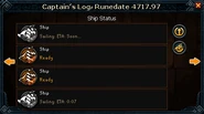 Ship Status