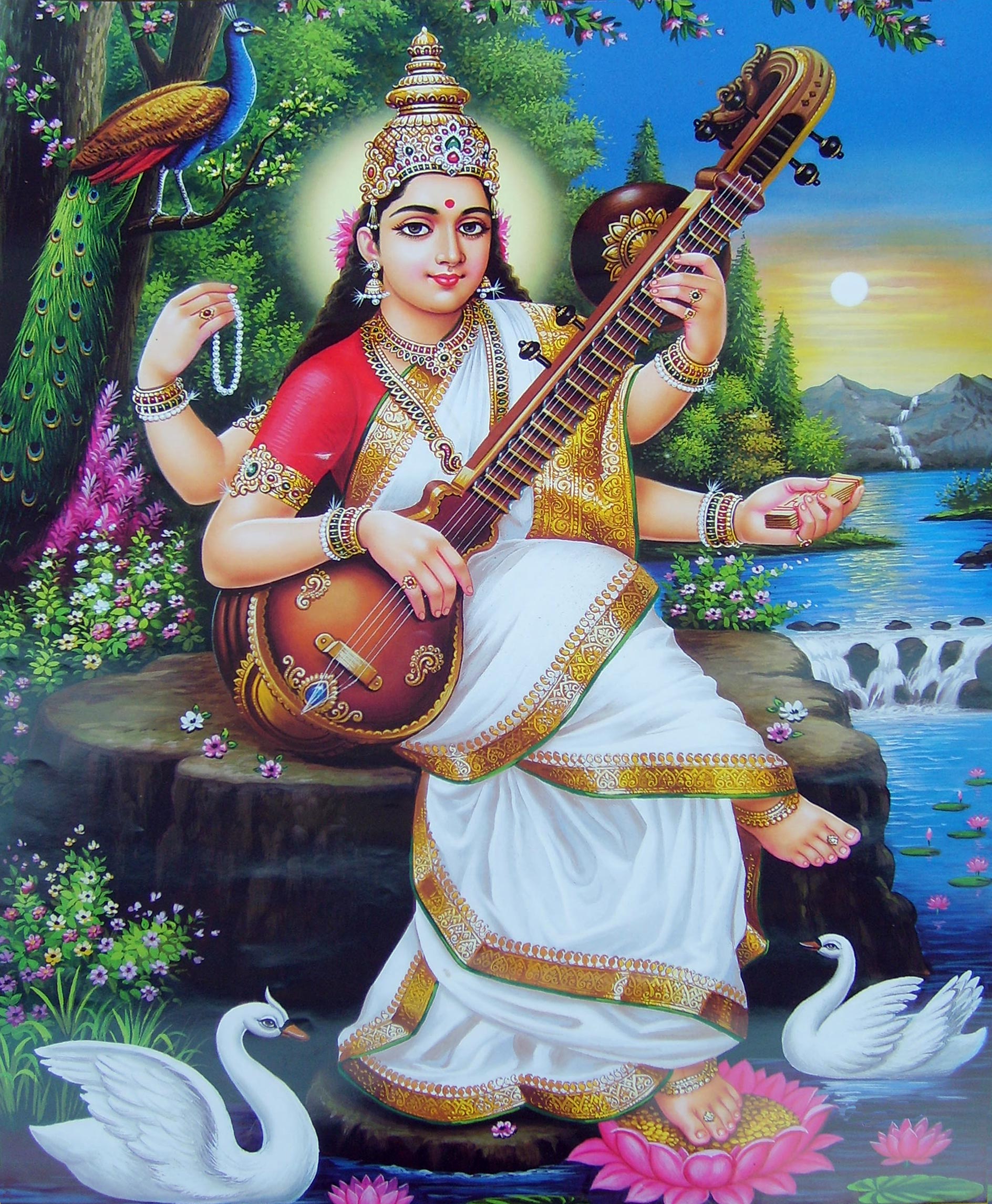 saraswati-mythology-wiki