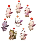 Moogles FFIX Art