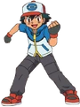 Ash Ketchum BW