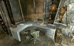 Mr Burke's house office desk