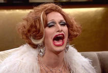 Jinkx during Rupaul Roast Untucked