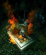 Cenarius burning