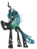 Queen Chrysalis alternate manestyle by artist-jennieoo