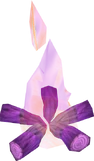 Purple fire