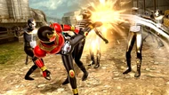 Decade Kuuga form vs Dai-Shocker Combatmen