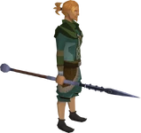 Mithril hasta equipped
