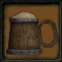 Half-empty Jack of Ale