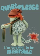 Poster Fraggle Rock-Quiet Please