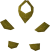 Yellow goblin mail detail