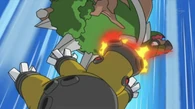 EP639 Hippowdon usando colmillo ígneo