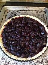 Cherry tart