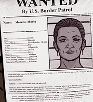 Maria Moreno wanted