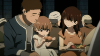 Nadja and her parents anime