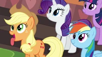 Applejack tongue out S2E24
