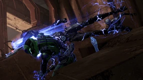 ME3 combat - epic flying grab