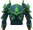 Guthix platebody detail