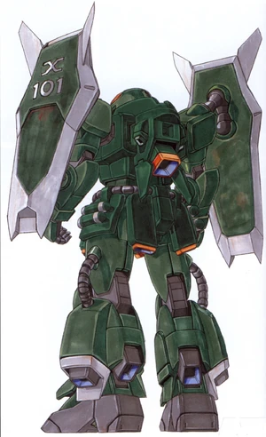 ZGMF-X101S ZAKU Splendor's Rear View