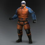 Cao Ren Job Costume (DW8 DLC)