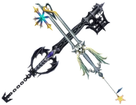 Deux Keyblades KHII