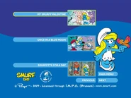 SmurfsSmurfetteCollectionDisc1menu3