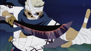 Ryuma con su espada