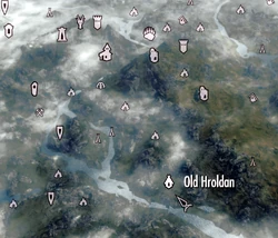 Old hroldan map