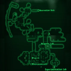 Weapons Lab map