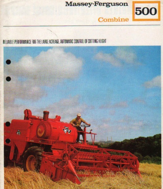 Massey Ferguson 500 Combine Tractor And Construction Plant Wiki The Classic Vehicle And 7361