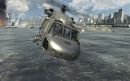 U.S. Navy SEALs piloting the UH-60 Over Reactor MW3