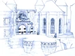Treno Auction House Exterior FFIX Art