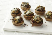 Bacon-blue-cheese-stuffed-mushrooms