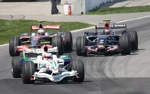 Barrichello + Vettel + Kovalainen Canada 2008