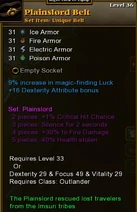 Plainslord Belt