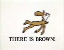 There is brown