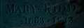 Mary Riddle grave.png