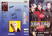 Three to get ready italy VHS · FUTURAMA-UNIVIDEO · ITALY · 12MUS1V video duran duran wikipedia