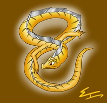 Golden treasure dragon
