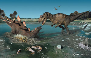 Allosaurus stegosaurus