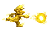 NSMB2 Golden Mario